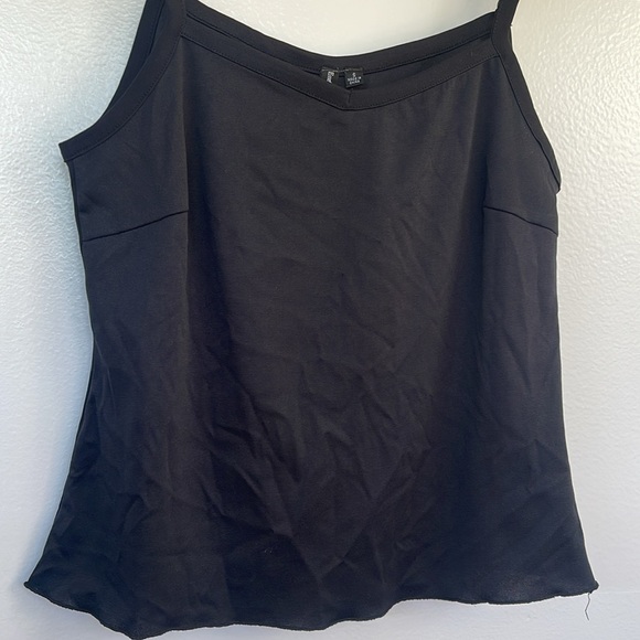Women’s black tank top with adjustable shoulder straps size small - Picture 9 of 14